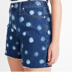 Madewell | The Perfect Vintage Short: Polka Dot Edition Size 29